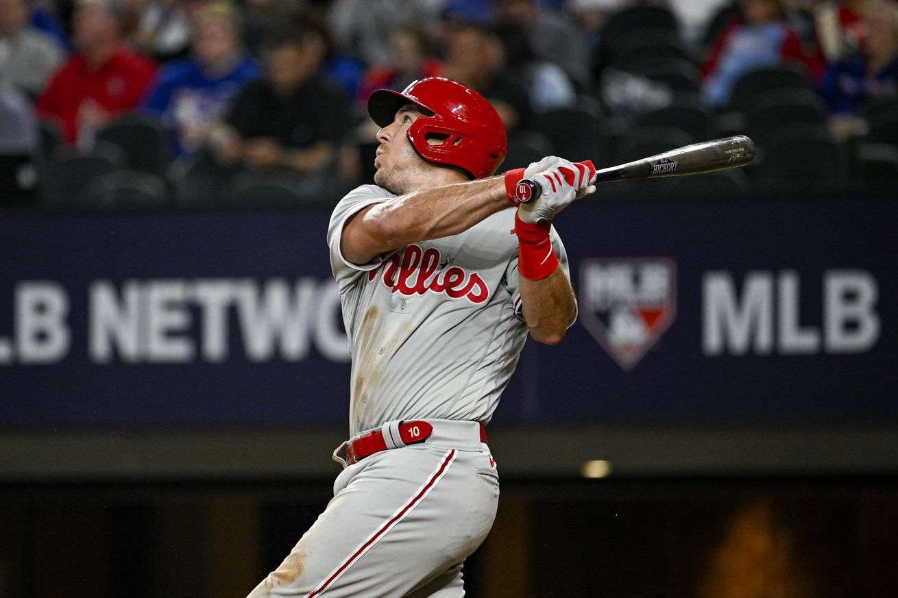 MLB: Philadelphia Phillies at Texas Rangers