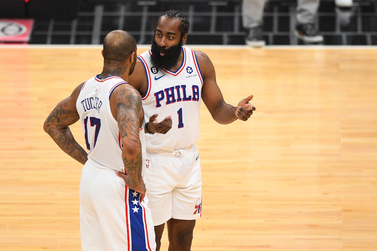 NBA: JAN 17 76ers at Clippers