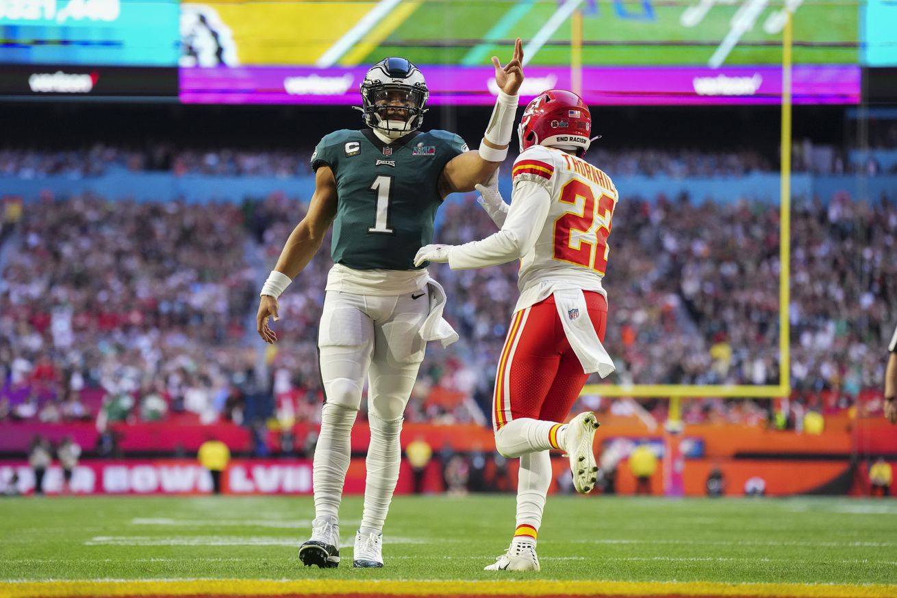 Super Bowl LVII - Kansas City Chiefs v Philadelphia Eagles