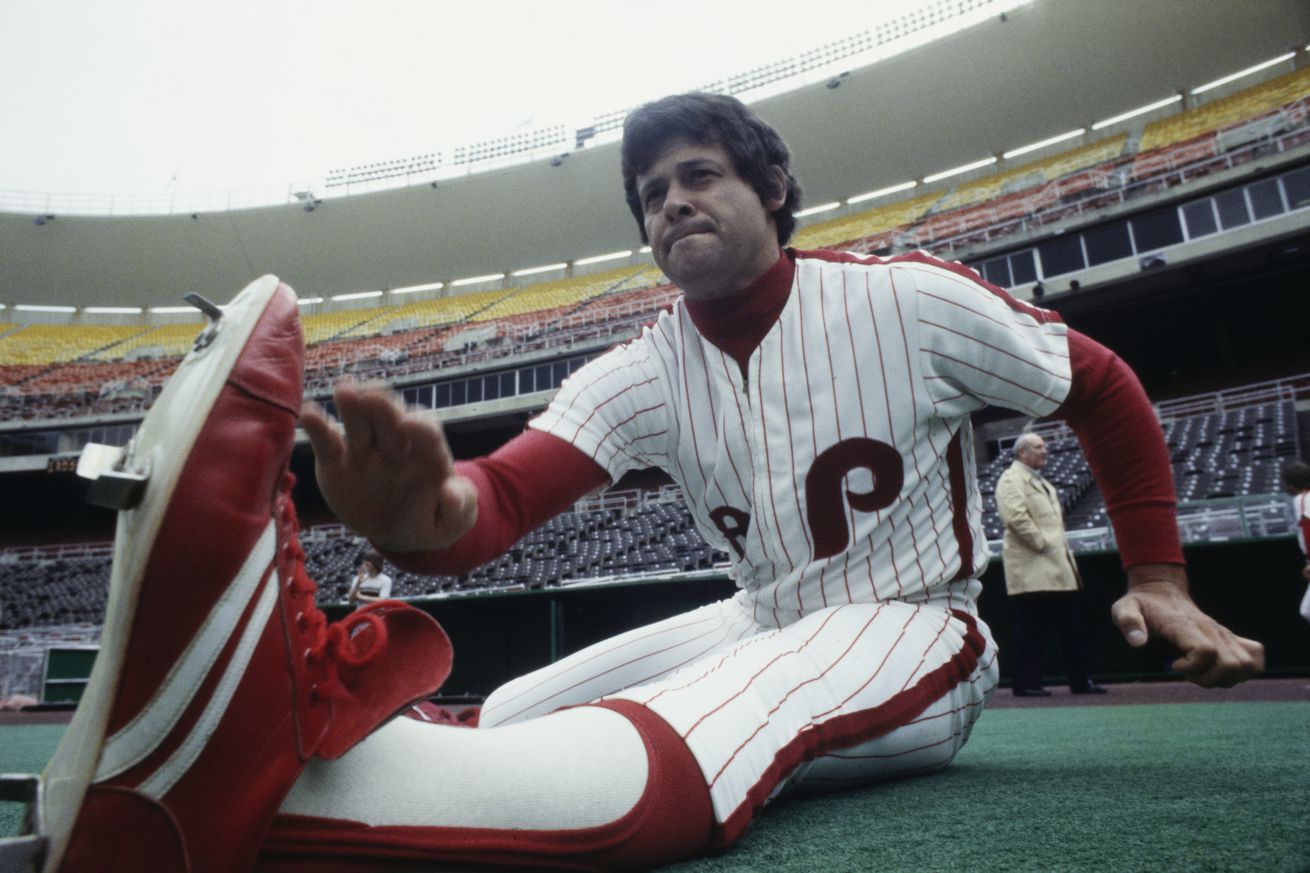 Bob Boone Stretching