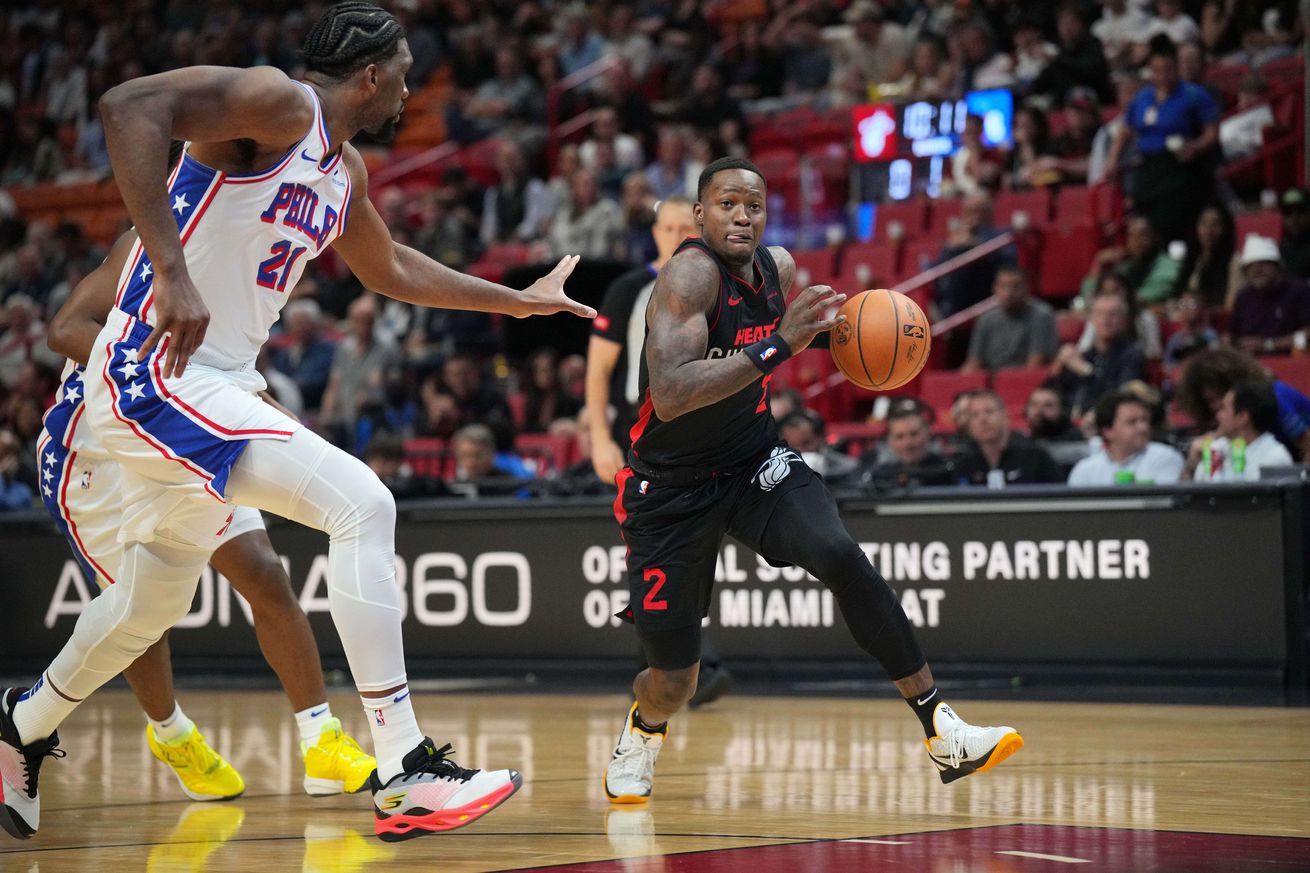 NBA: Philadelphia 76ers at Miami Heat