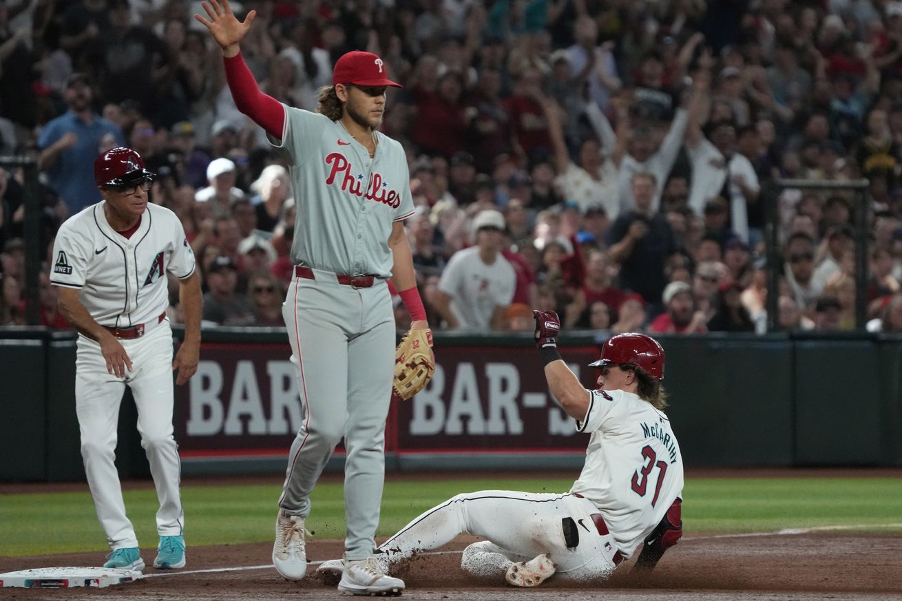 MLB: Philadelphia Phillies at Arizona Diamondbacks