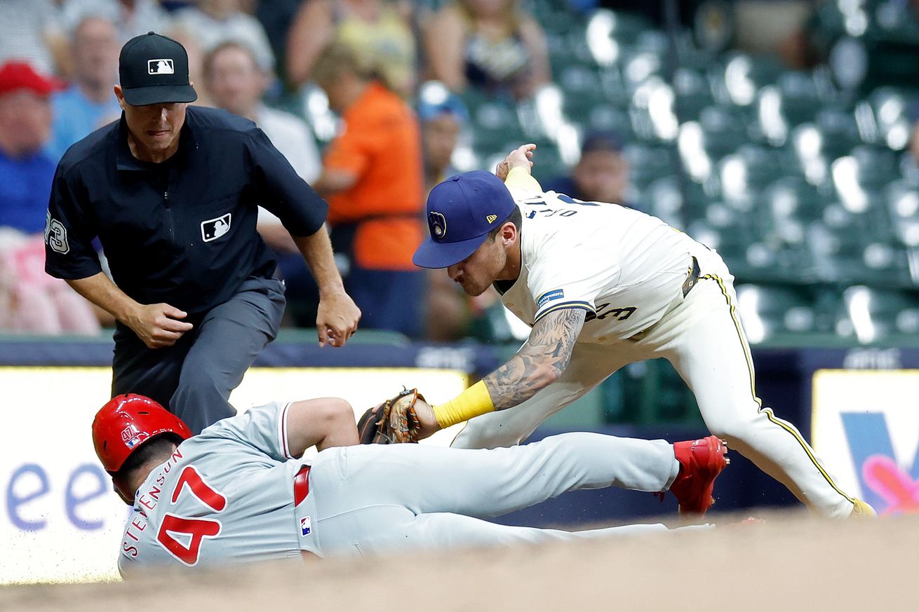Philadelphia Phillies v Milwaukee Brewers