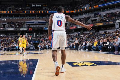 Philadelphia 76ers v Indiana Pacers