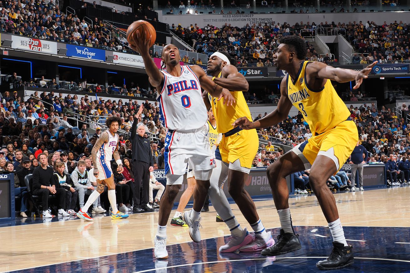 Philadelphia 76ers v Indiana Pacers