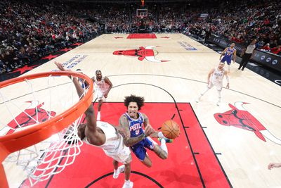 Philadelphia 76ers v Chicago Bulls