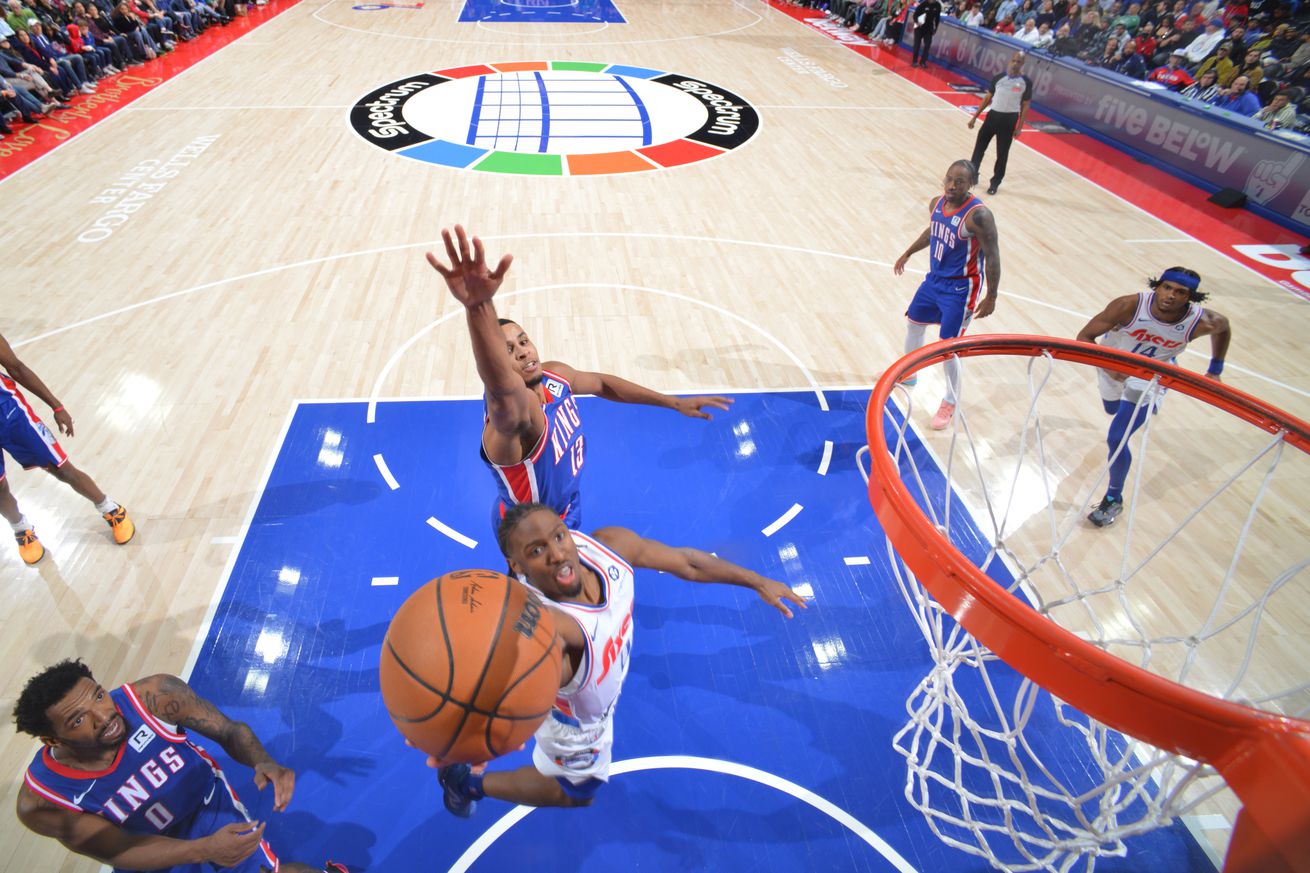 Sacramento Kings v Philadelphia 76ers