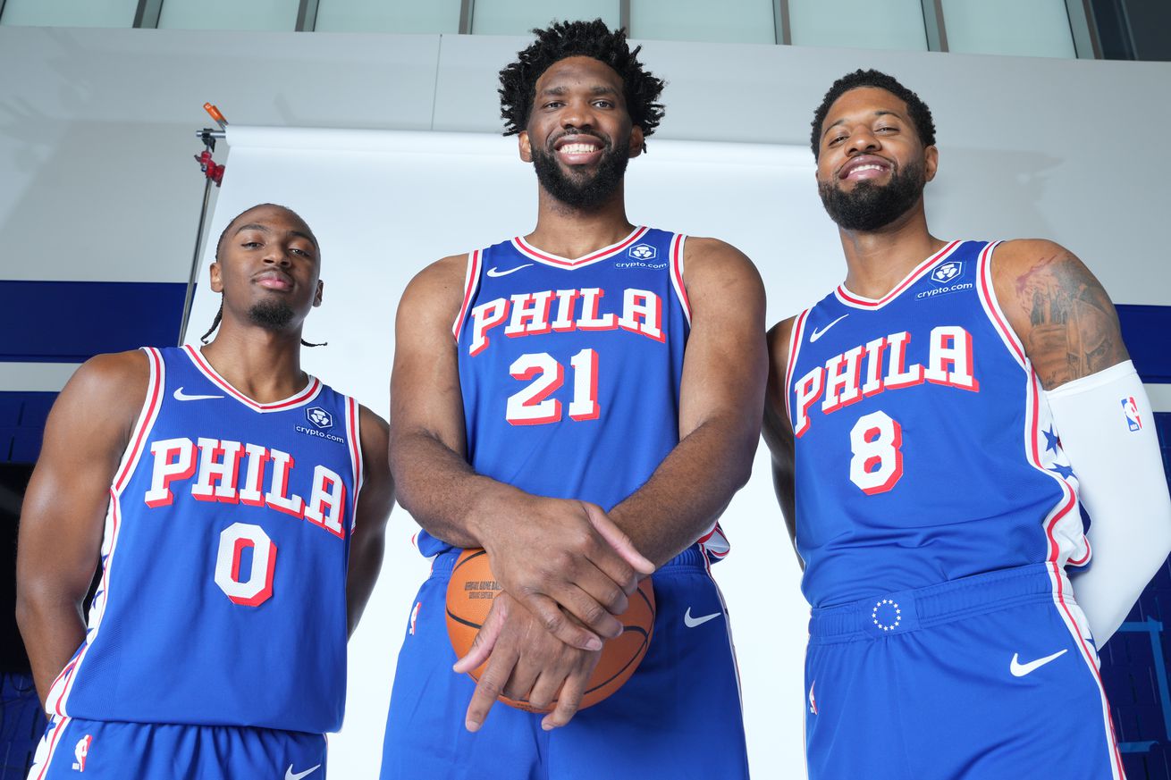 2024-25 Philadelphia 76ers Media Day