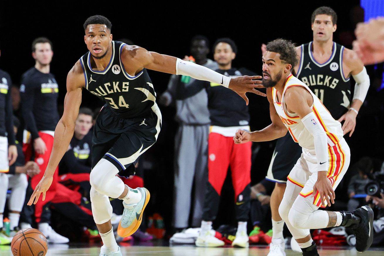 Atlanta Hawks v Milwaukee Bucks: Semifinals - Emirates NBA Cup 2024