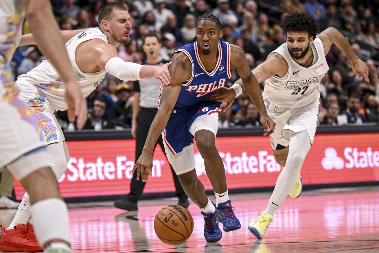 DENVER NUGGETS VS PHILADELPHIA 76ERS, NBA