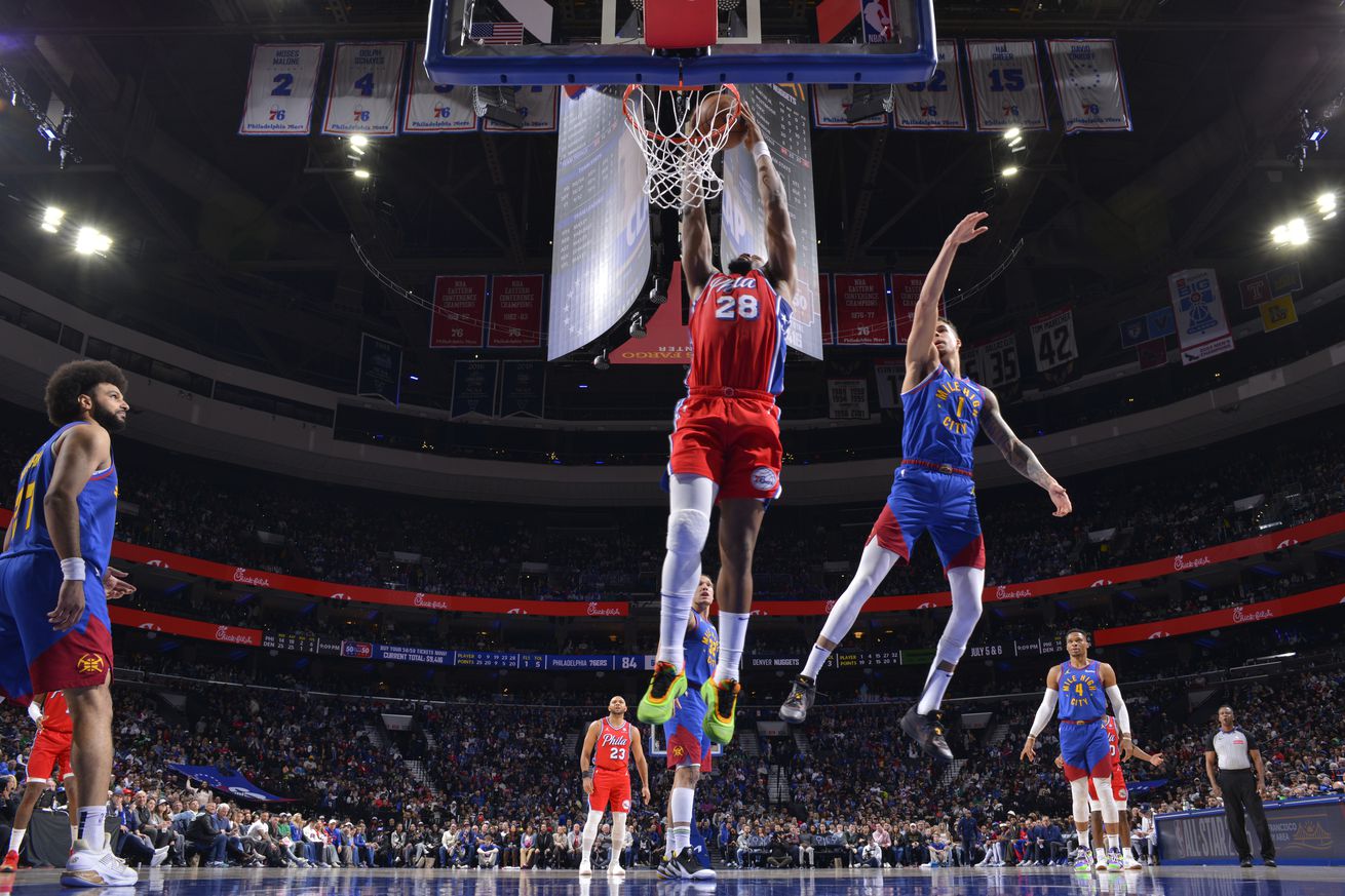Denver Nuggets v Philadelphia 76ers