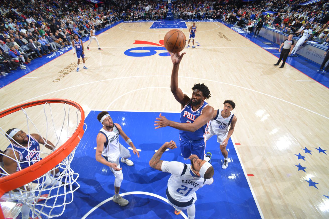 Dallas Mavericks v Philadelphia 76ers