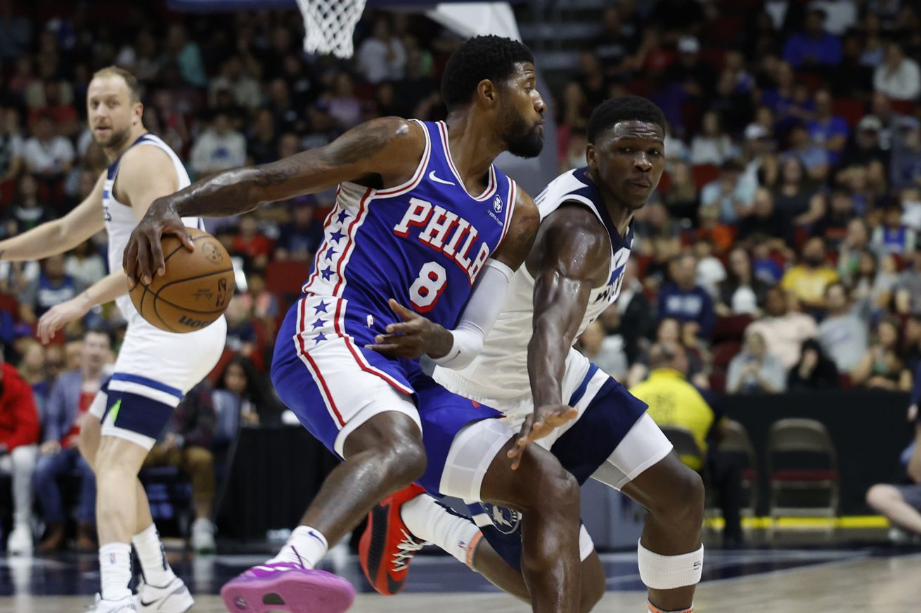 Philadelphia 76ers v Minnesota Timberwolves