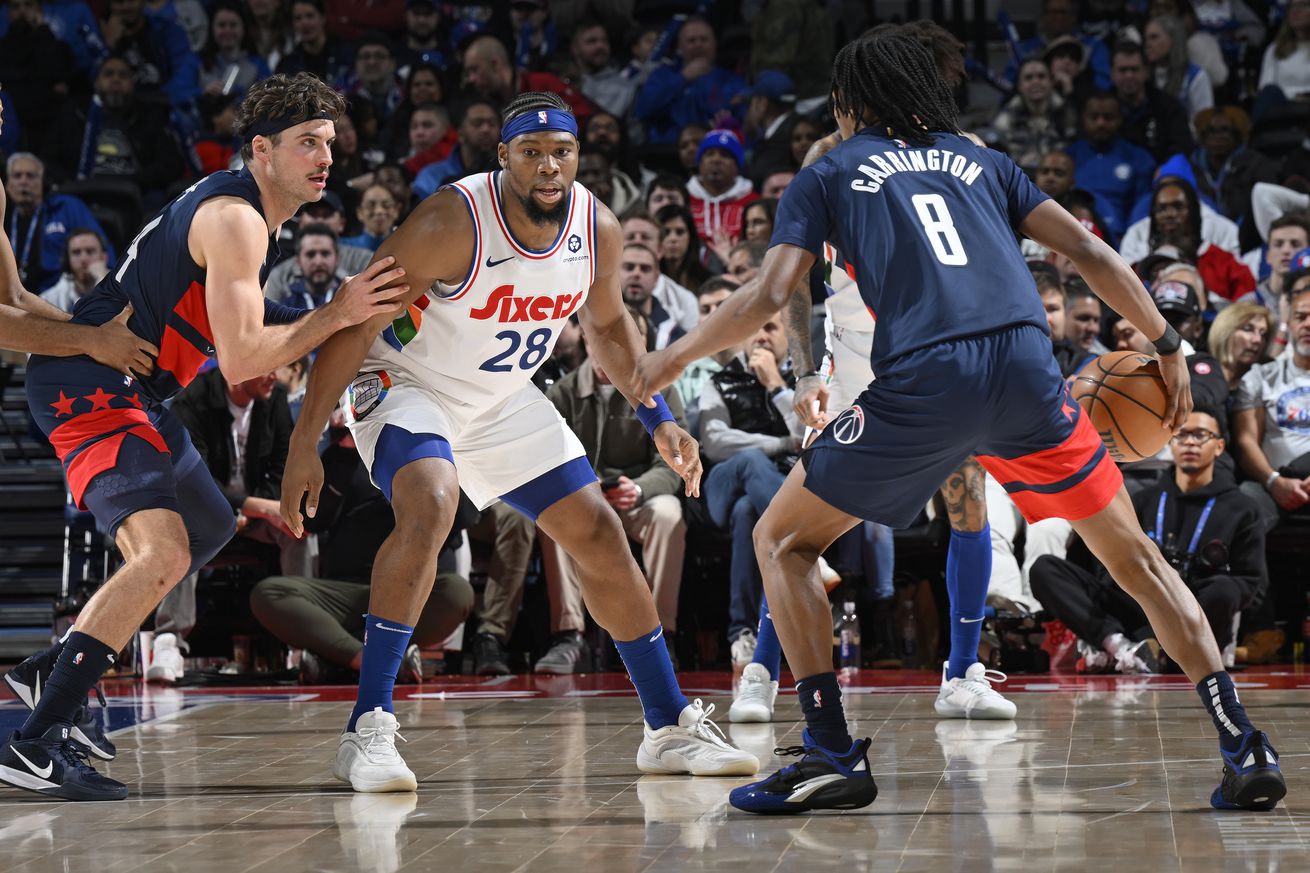Washington Wizards v Philadelphia 76ers
