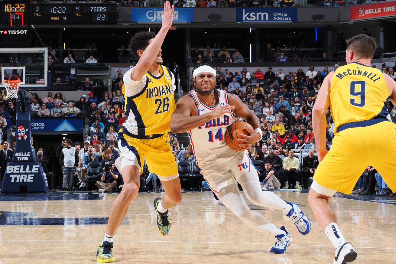 Philadelphia 76ers v Indiana Pacers