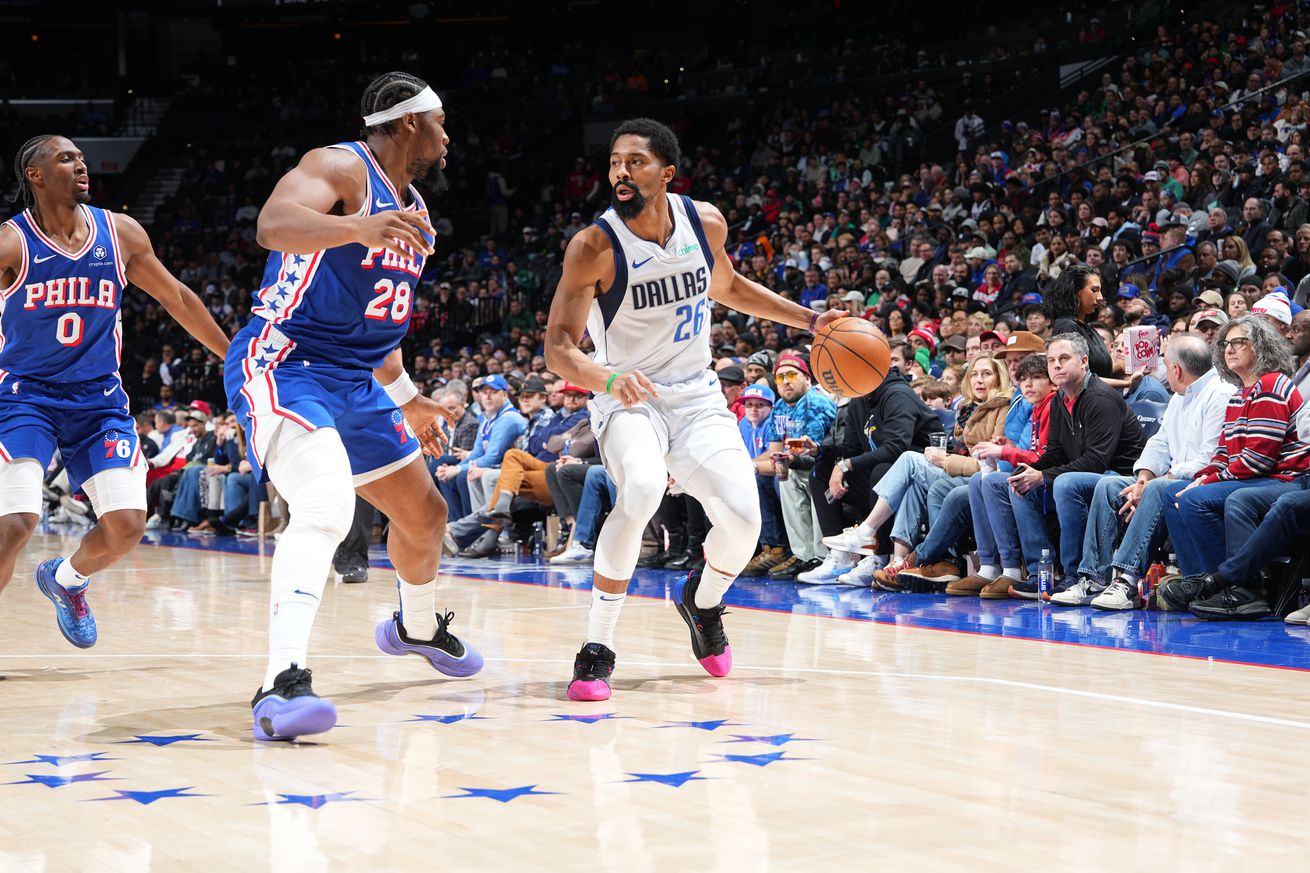 Dallas Mavericks v Philadelphia 76ers