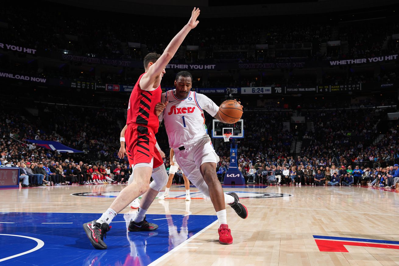 Portland Trail Blazers v Philadelphia 76ers