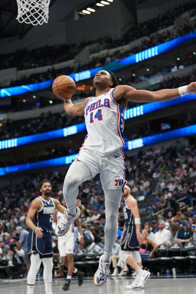 Philadelphia 76ers v Dallas Mavericks