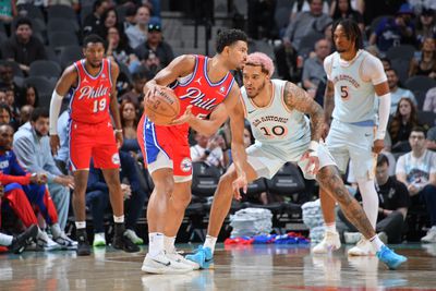 Philadelphia 76ers v San Antonio Spurs