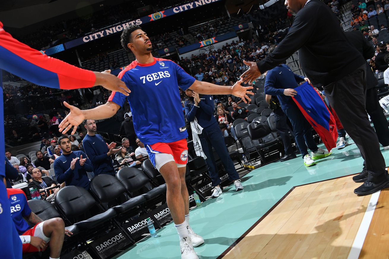 Philadelphia 76ers v San Antonio Spurs