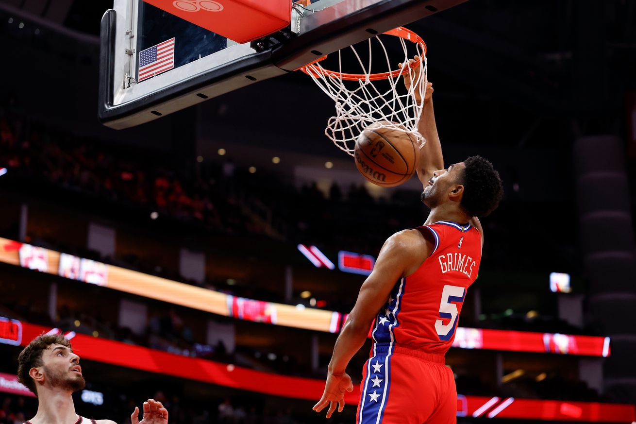Philadelphia 76ers v Houston Rockets