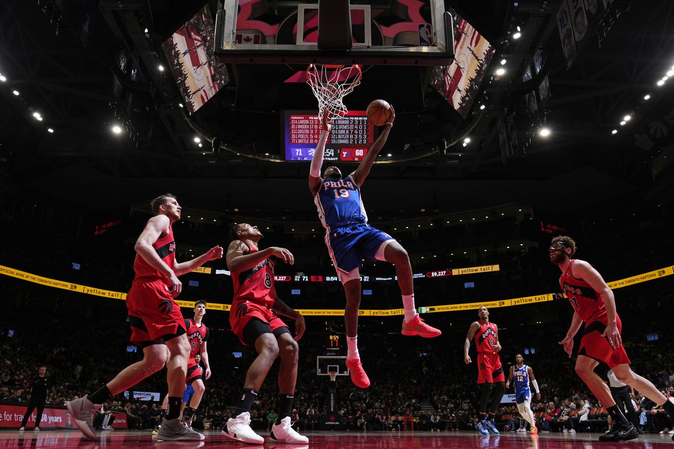 Philadelphia 76ers v Toronto Raptors