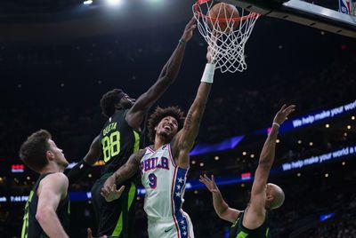 NBA: Philadelphia 76ers at Boston Celtics