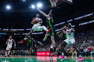NBA: Philadelphia 76ers at Boston Celtics