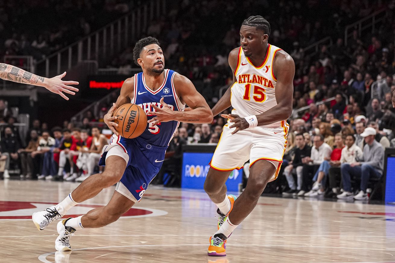 NBA: Philadelphia 76ers at Atlanta Hawks