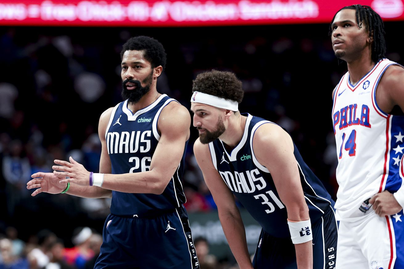 NBA: Philadelphia 76ers at Dallas Mavericks