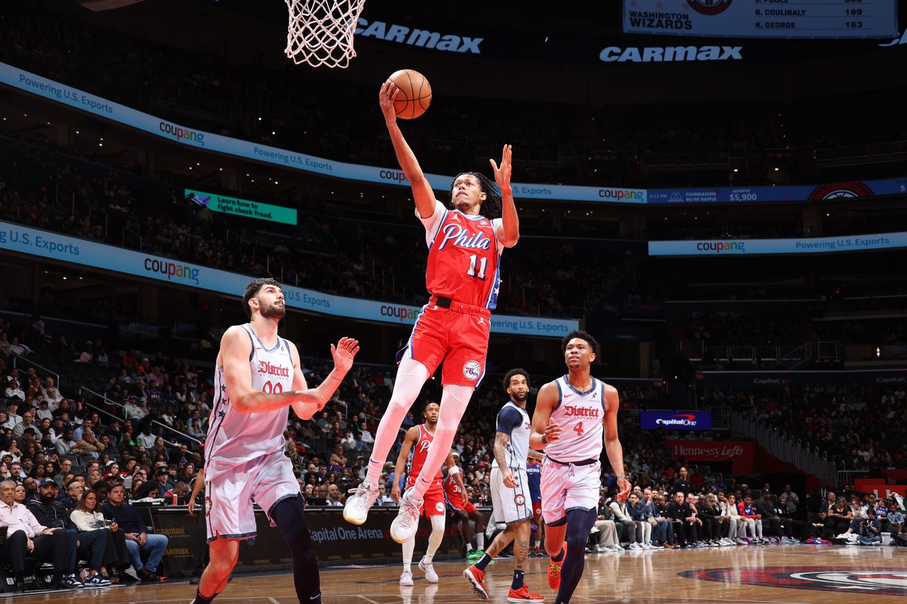 Philadelphia 76ers v Washington Wizards