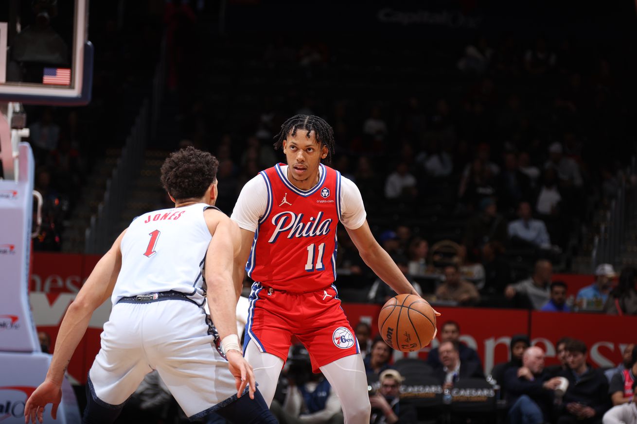 Philadelphia 76ers v Washington Wizards