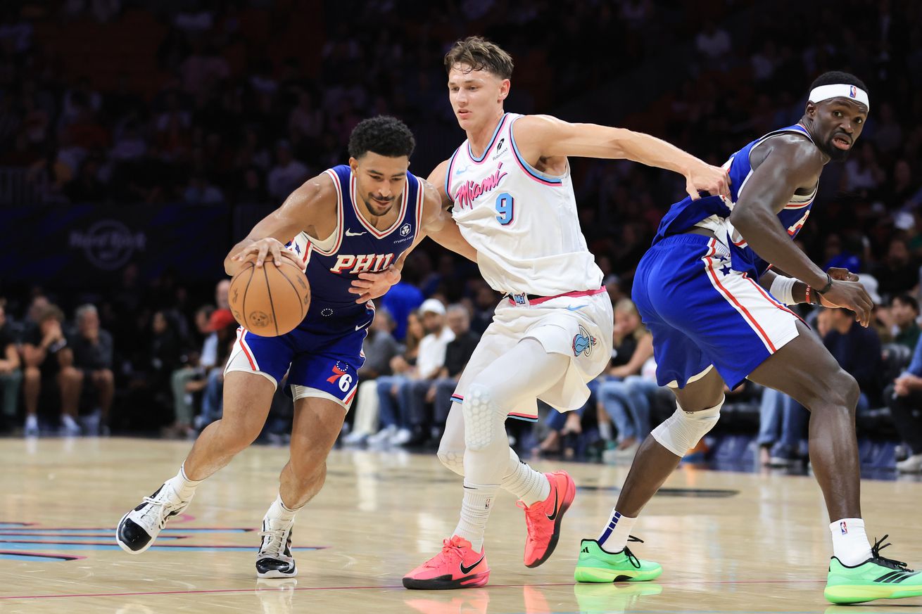 Philadelphia 76ers v Miami Heat