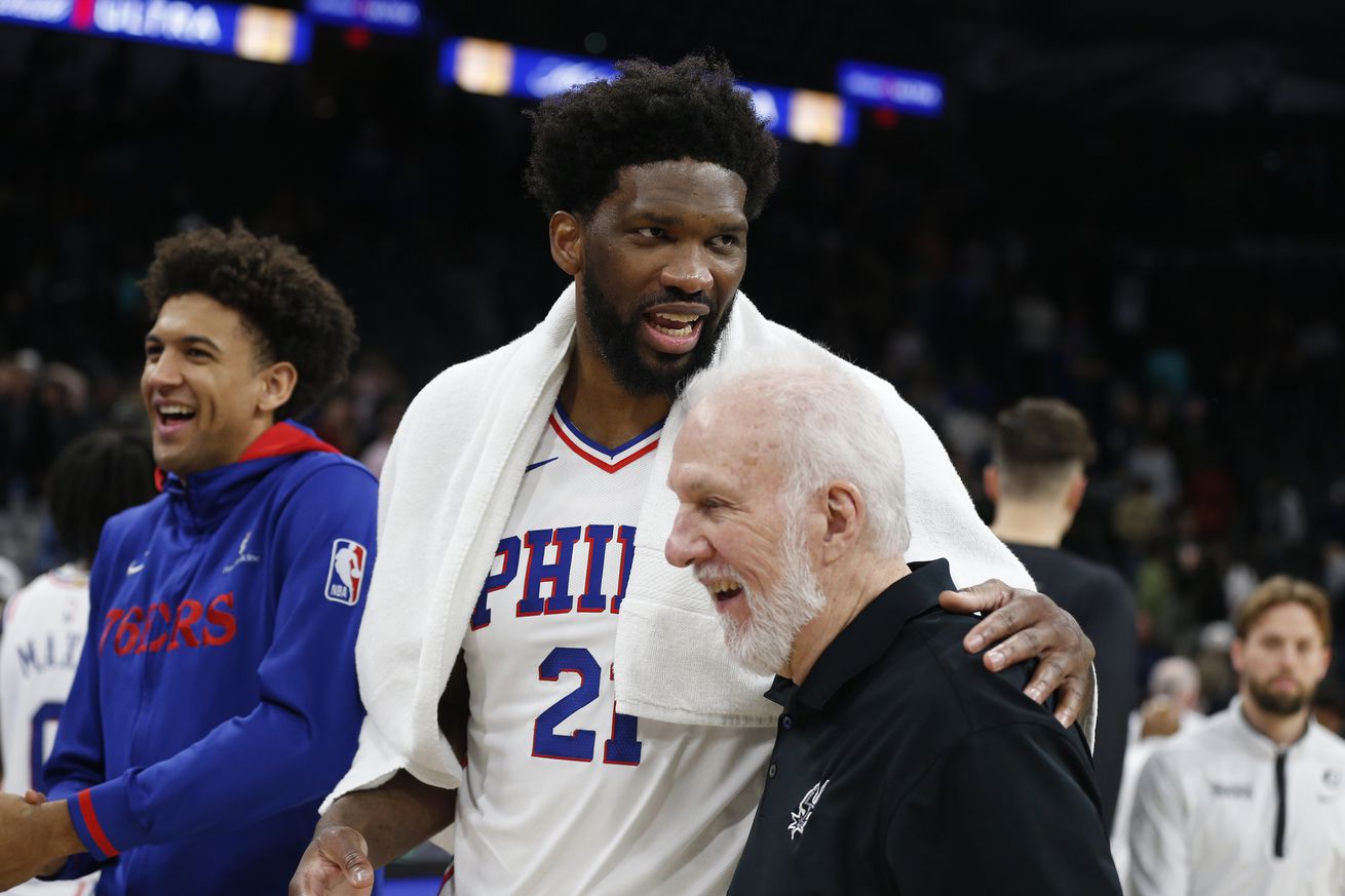 Philadelphia 76ers v San Antonio Spurs