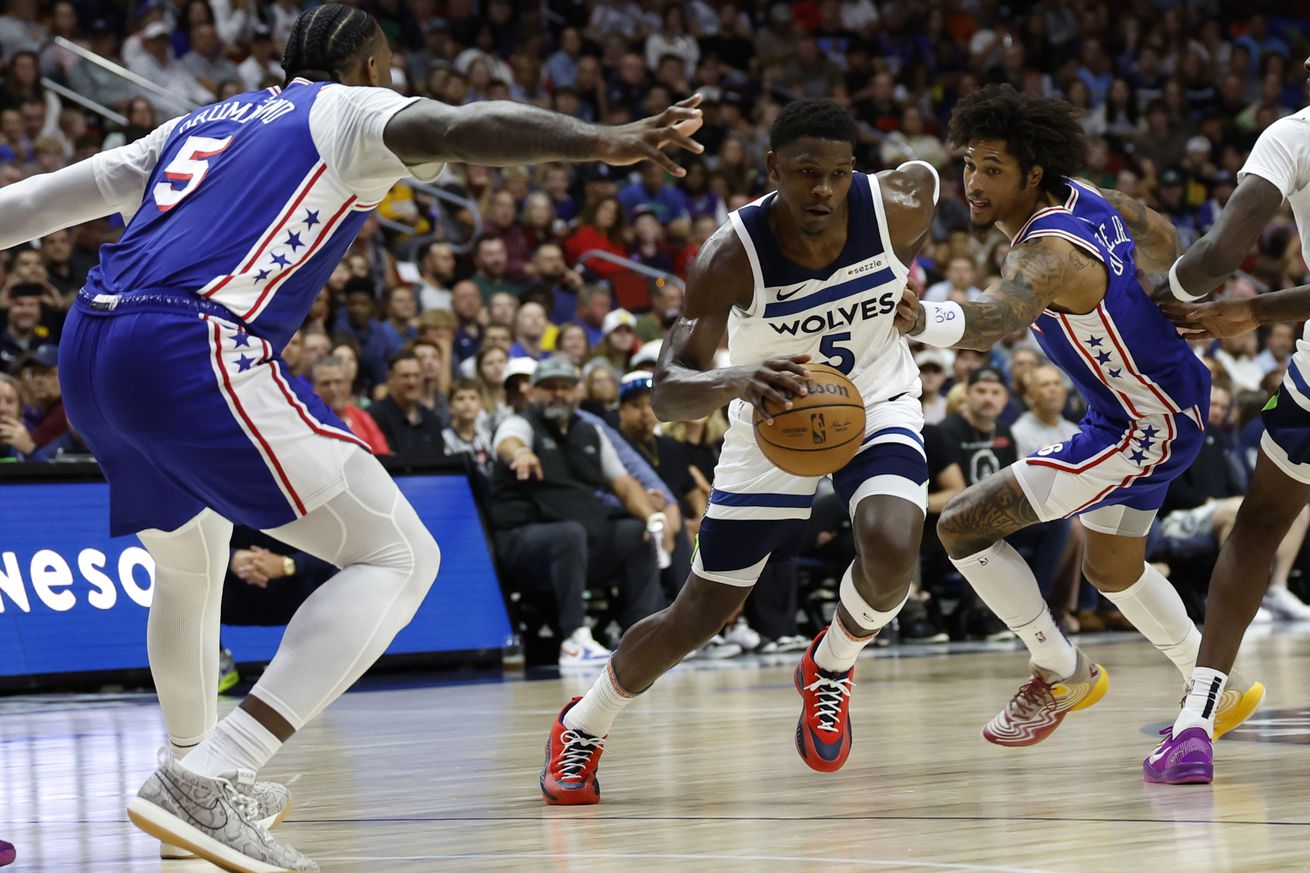 Philadelphia 76ers v Minnesota Timberwolves