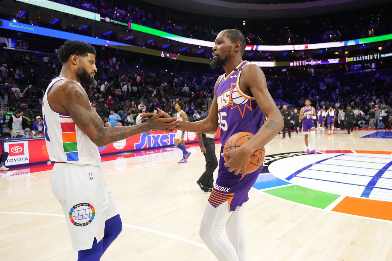 Phoenix Suns v Philadelphia 76ers