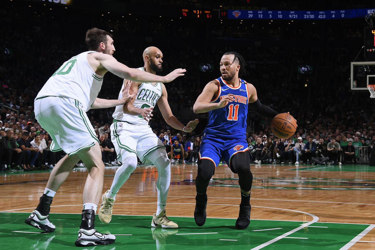 NBA Playoffs 2025 - New York Knicks v Boston Celtics