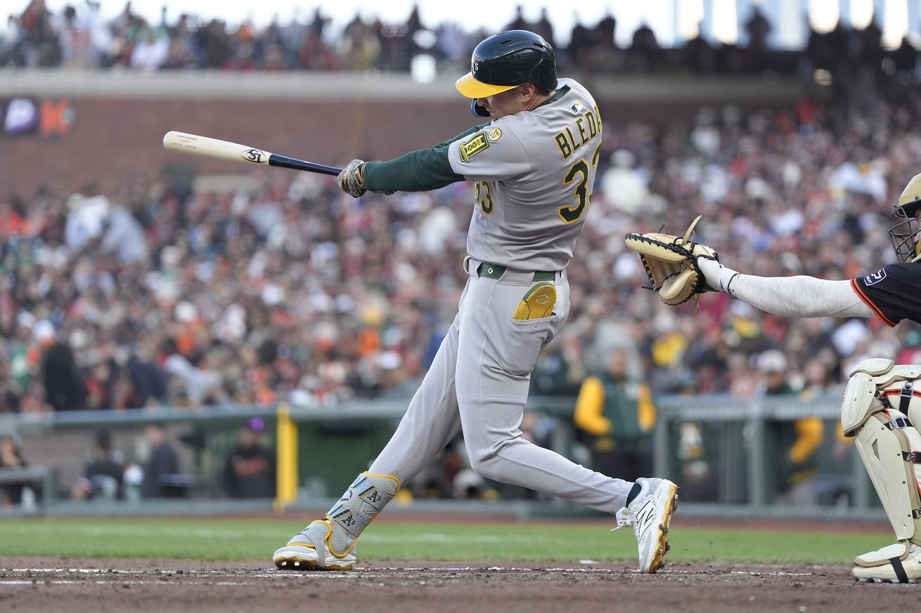 Athletics v San Francisco Giants