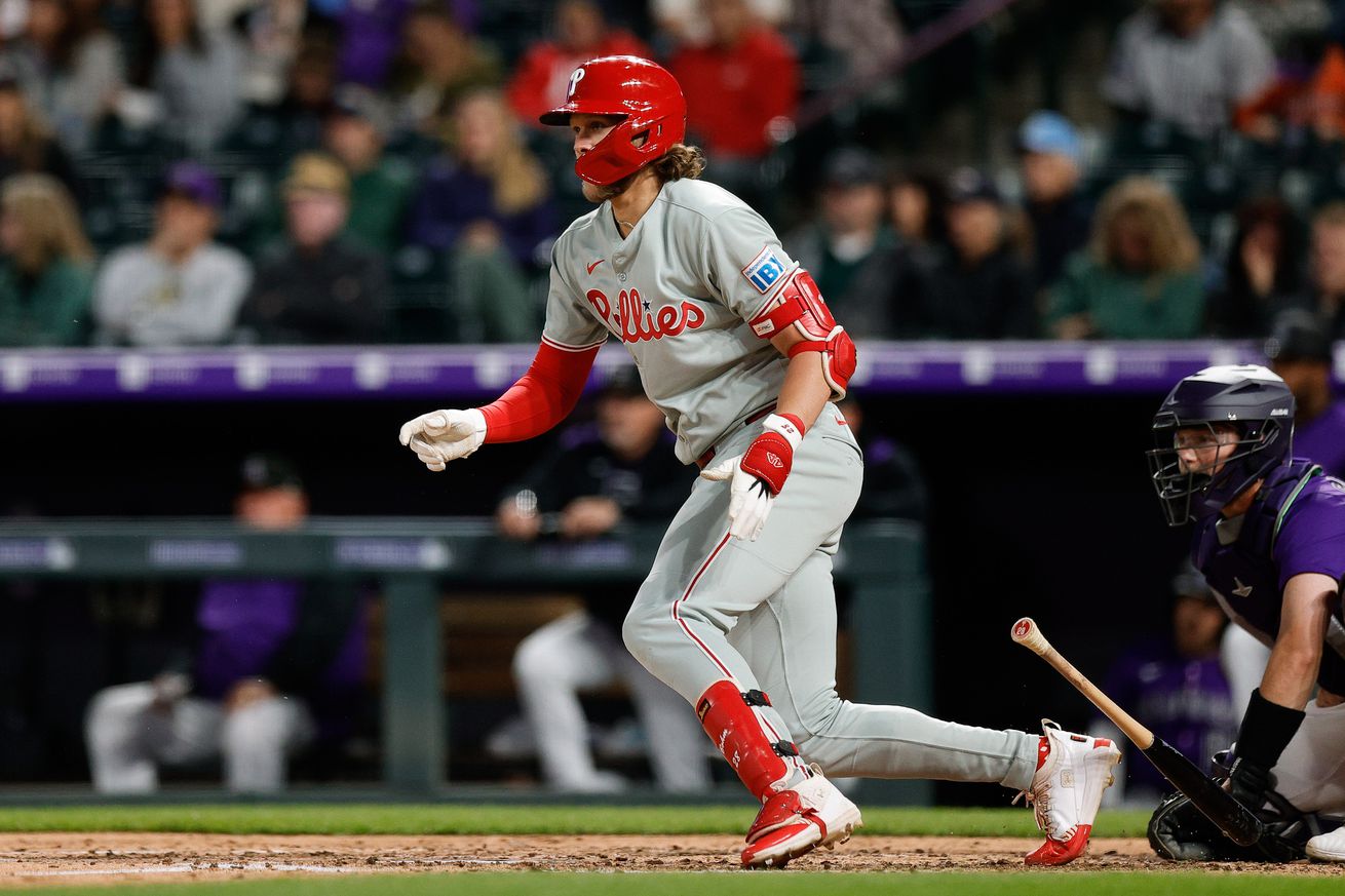 MLB: Philadelphia Phillies at Colorado Rockies