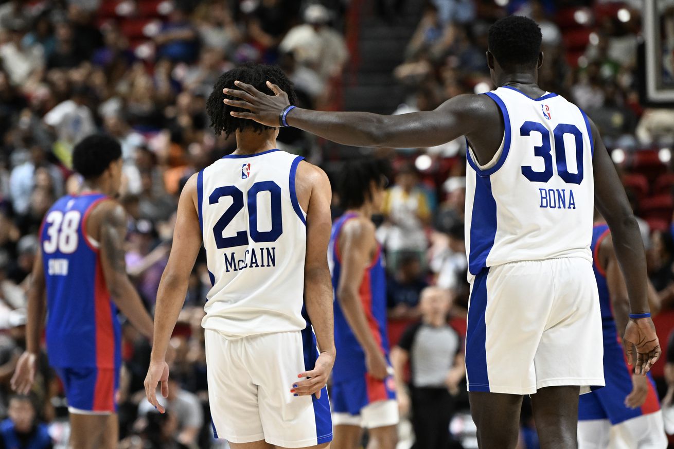 2024 NBA Summer League - Detroit Pistons v Philadelphia 76ers
