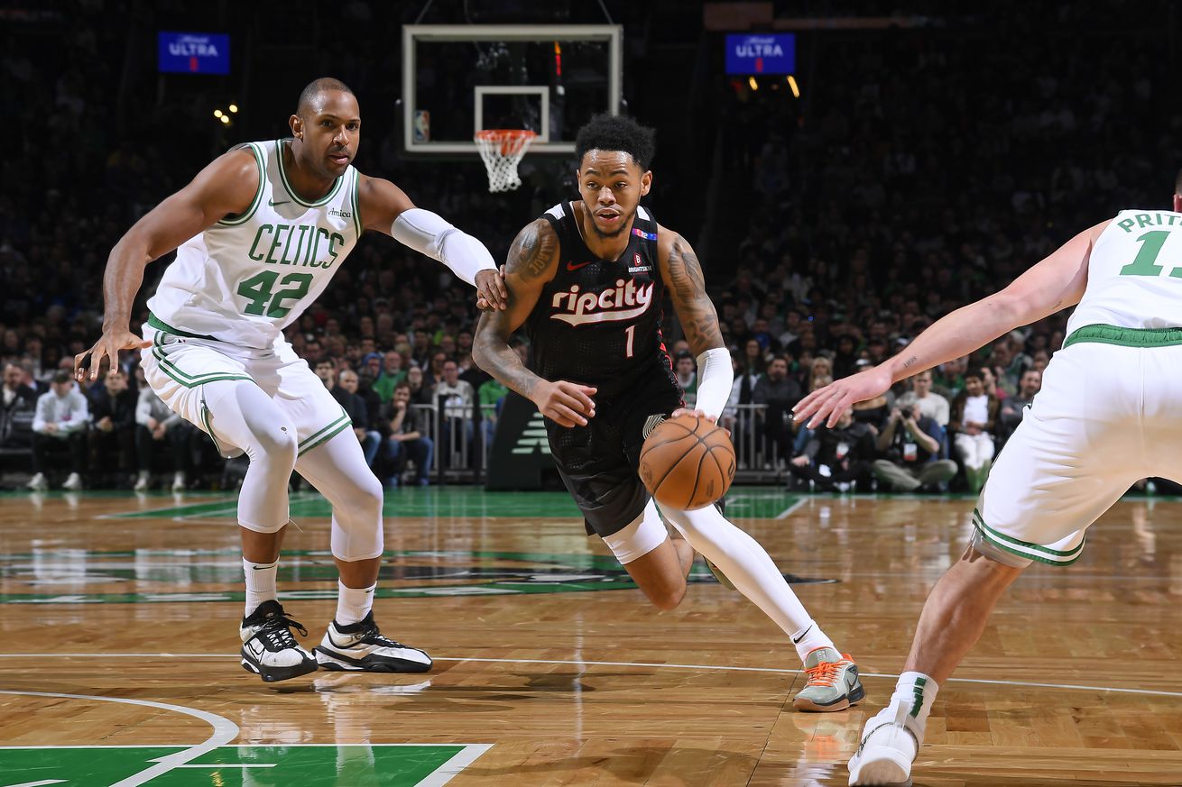 Portland Trail Blazers v Boston Celtics