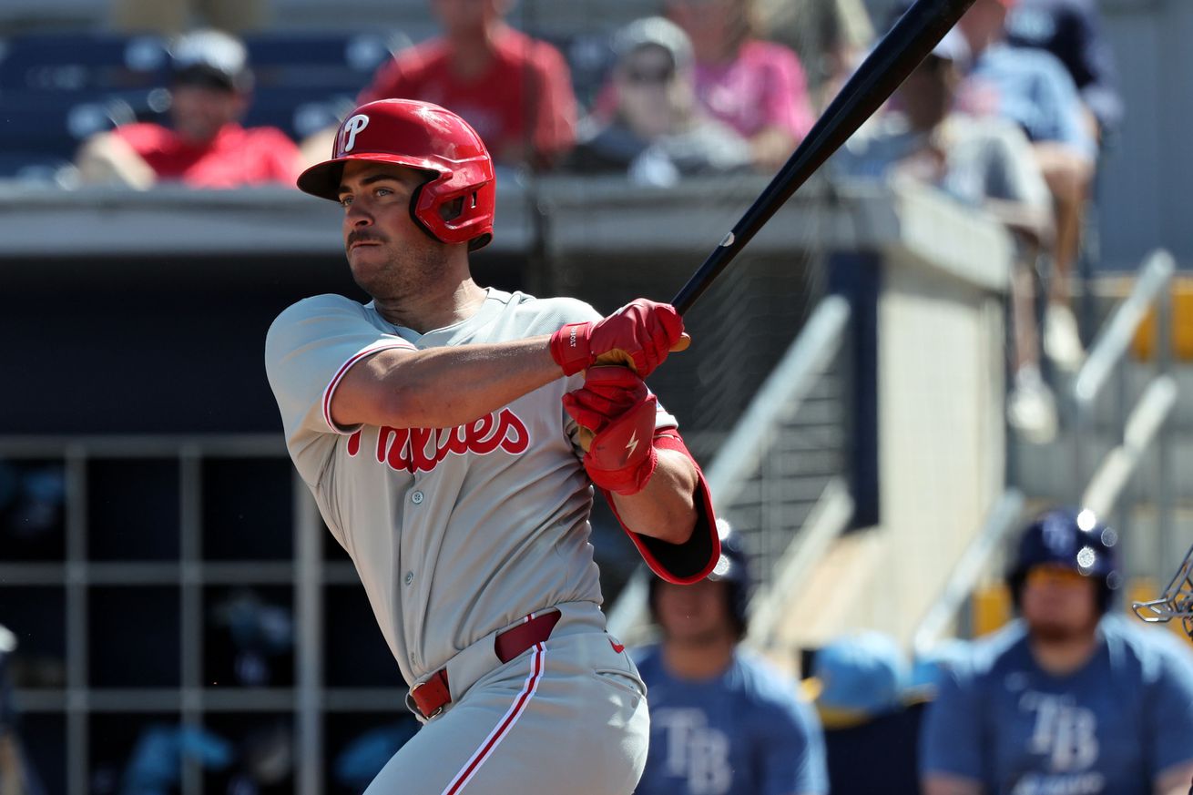 MLB: Spring Training-Philadelphia Phillies at Tampa Bay Rays