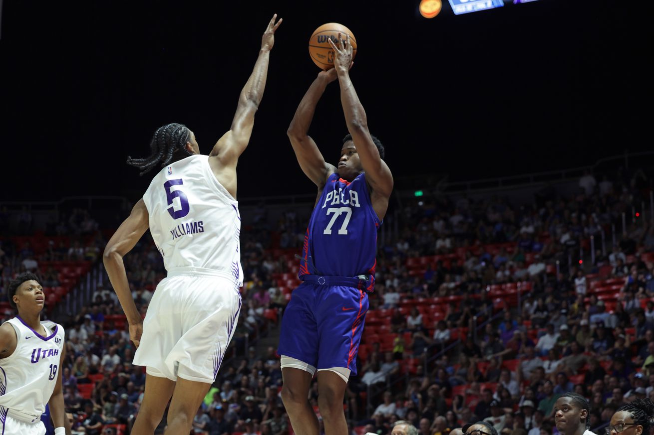 2025 NBA Salt Lake City Summer League - Philadelphia 76ers v Utah Jazz