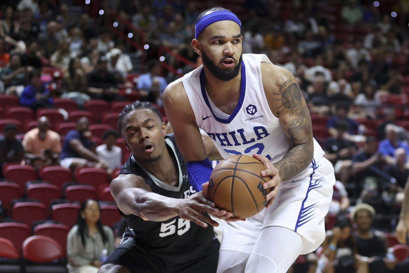 2025 NBA Summer League - San Antonio Spurs v Philadelphia 76ers