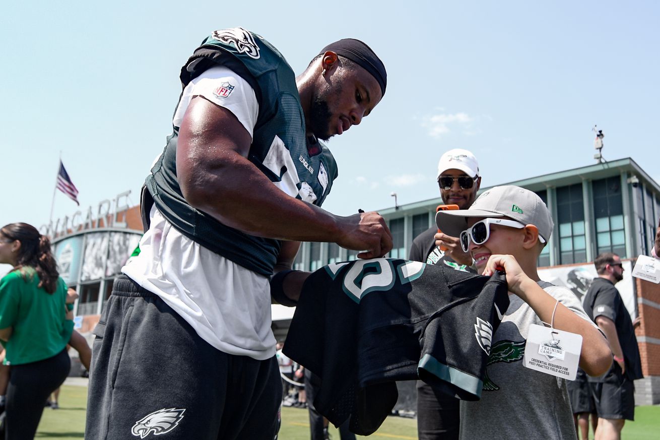 NFL: AUG 03 Philadelphia Eagles Training Camp