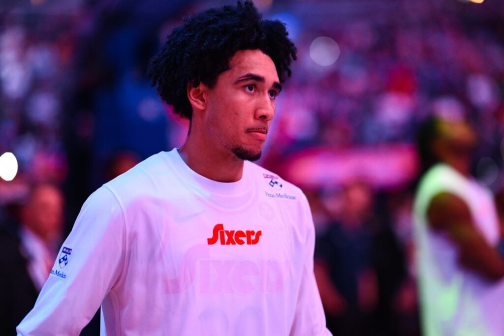Philadelphia 76ers guard Jared McCain is set to miss 4-6 weeks but it doesn't give Quentin Grimes leverage in his contract talks