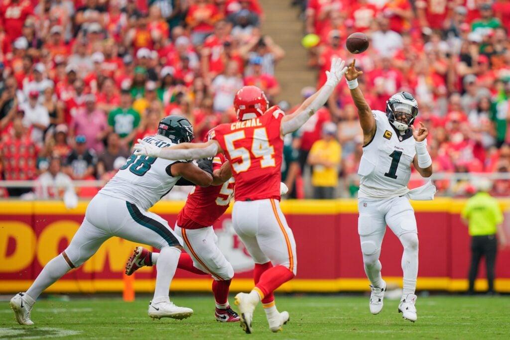 Jalen Hurts, quarterback, Philadelphia Eagles