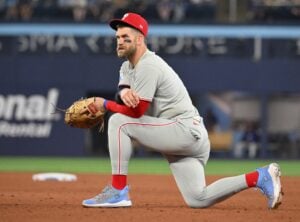After the Phillies' season ended, signs emerged of a potential feud between Bryce Harper and team president Dave Dombrowski.