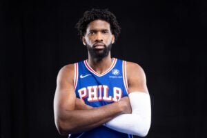 Philadelphia 76ers center Joel Embiid